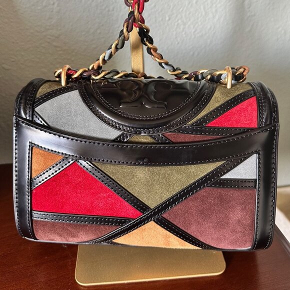 Tory Burch Multicolor Fleming Small Shoulder Bag - NWT - Picture 4 of 11